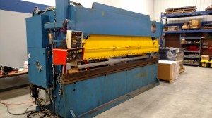 atlantic press brake front side 
